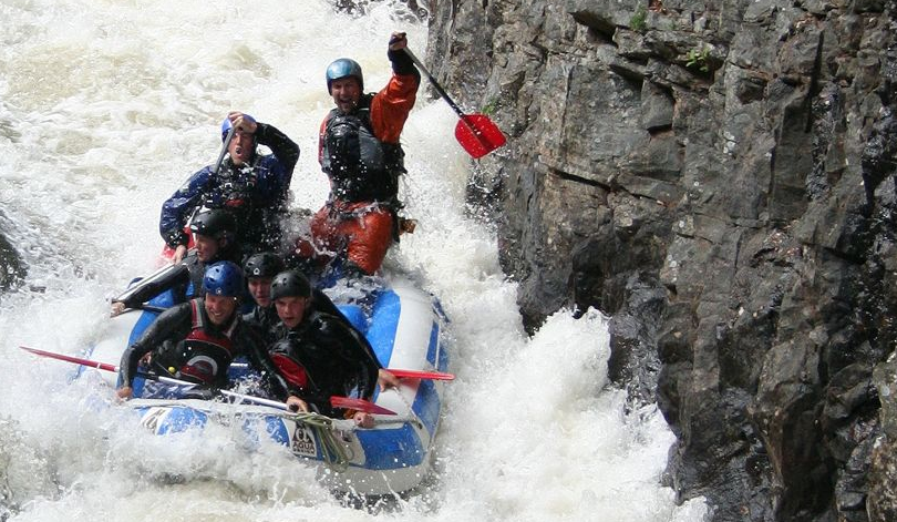 white water rafting scotland